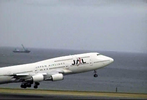 JAL's Take off