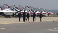 Thunderbirds Walk Down